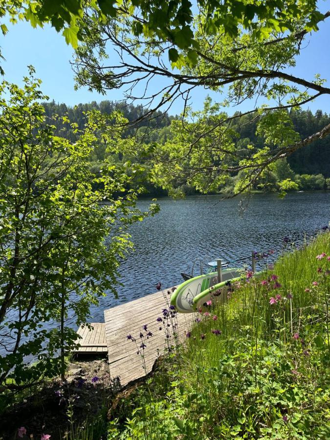 פורסגרון Glamping On Idyllic Lake, Paddle Boards & Rowboat מראה חיצוני תמונה