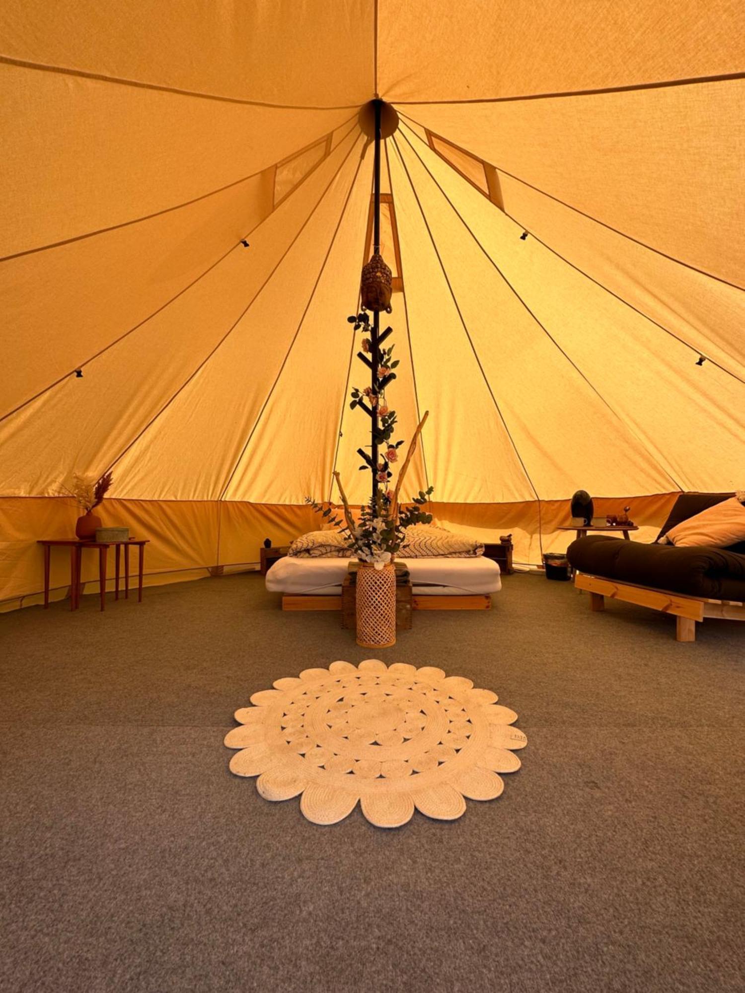 פורסגרון Glamping On Idyllic Lake, Paddle Boards & Rowboat מראה חיצוני תמונה